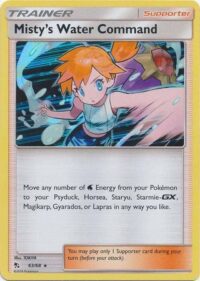 Misty's Water Command - 63/68 - Holo Rare - Español