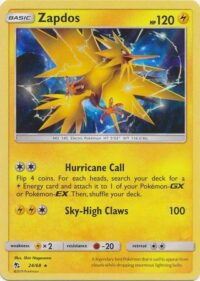 Zapdos - 24/68 - Holo Rare - Español