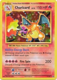 Charizard - 11/108 - Holo Rare - Inglés