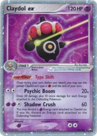 Claydol ex - 93/108 - Ultra-Rare - Inglés
