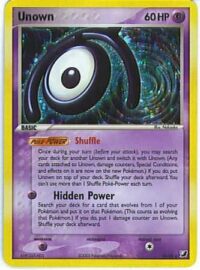 Unown M - M/28 - Holo Rare - Español - Estado LP