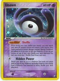 Unown H - H/28 - Holo Rare - Español - Estado LP