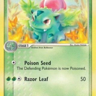 Ivysaur - 35/112 - Uncommon Reverse Holo - Inglés (Moderately Played)