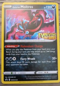Galarian Moltres SWSH125 - Pre release promo - Inglés - Near Mint