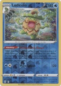Ludicolo - 34/203 - Holo Rare Reverse Holo - Inglés - Near Mint