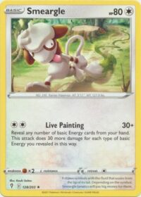Smeargle - 128/203 - Rare - Inglés - Near Mint