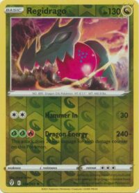 Regidrago - 124/203 - Holo Rare Reverse Holo - Inglés - Near Mint