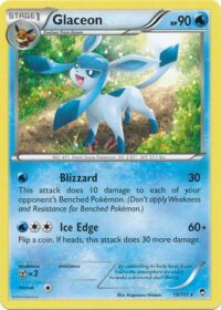 Glaceon - 19/111 - Rare - Inglés - (LIGHTLY PLAYED)