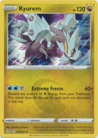 Kyurem - 116/203 - Holo Rare - Inglés - Near Mint
