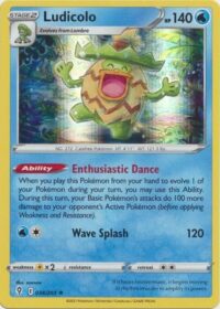Ludicolo - 34/203 - Holo Rare - Inglés - Near Mint