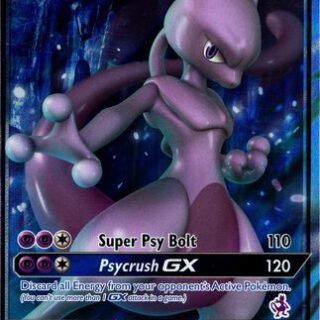 Mewtwo GX - 31/68 - Mewtwo Deck (Mewtwo Symbol) - Inglés - Near Mint