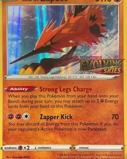 Galarian Zapdos SWSH124 - Pre release promo - Inglés - Near Mint
