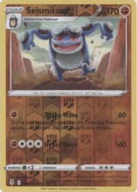 Seismitoad - 90/203 - Rare Reverse Holo - Inglés - Near Mint