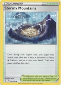 Stormy Mountains - 161/203 - Uncommon - Inglés - Near Mint