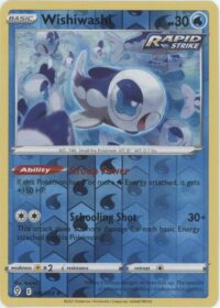 Wishiwashi - 46/203 - Rare Reverse Holo - Inglés - Near Mint