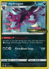 Hydreigon - SWSH037 - Prerelease Promo - Español