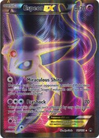 Espeon EX - 117/122 - Full Art Ultra Rare - Inglés