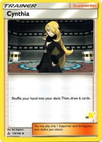 Cynthia - 119/156 - Pikachu Deck (Pikachu Symbol 50) - Inglés