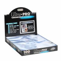 Hojas para archivador -  Ultra Pro Sheet Platinum (x100)
