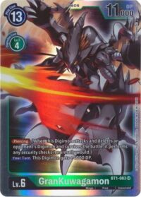 GranKuwagamon - BT1-083 SR - Super Rare