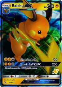 Raichu GX - 20/68 - Pikachu Deck (Pikachu Symbol 60) - Inglés