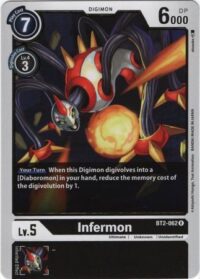 Infermon - BT2-062 R - Rare