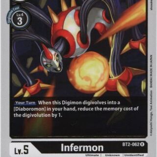 Infermon - BT2-062 R - Rare