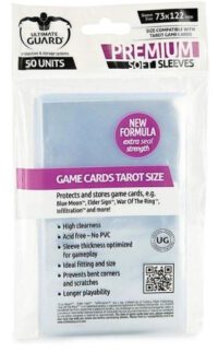 Ultimate Guard Premium Soft Sleeves Tarot 73x122mm (Compatible con booster pack)