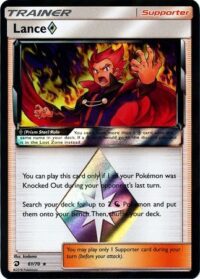 Lance Prism Star - 61/70 - Holo Rare - Inglés
