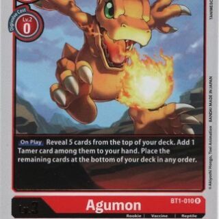 Agumon - BT1-010 R - Rare