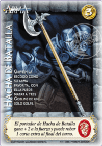 Hacha De Batalla 141/236 - Leyendas