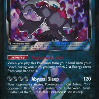 Darkrai Prism Star - 77/156 - Holo Rare - Inglés