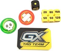 Pack dados + Contadores Pikachu & Zekrom League Battle Deck