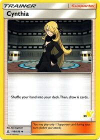 Cynthia - 119/156 - Pikachu Deck (Pikachu Symbol 59) - Inglés