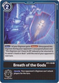 Breath of the Gods - BT3-105 R - Rare