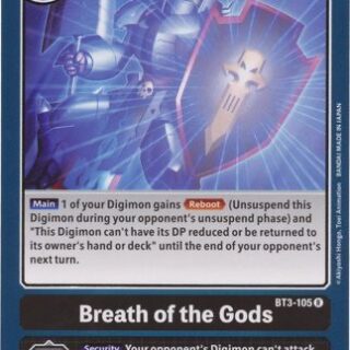 Breath of the Gods - BT3-105 R - Rare