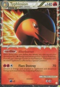 Typhlosion (Prime) - 110/123 - Ultra Rare - Inglés (MODERATELY PLAYED)