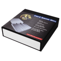 Card Game Box 3 Row BCW - Black With White - Imagen 2