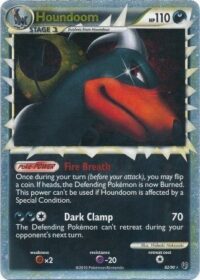 Houndoom (Prime) - 82/90 - Ultra Rare - Inglés (MODERATELY PLAYED)