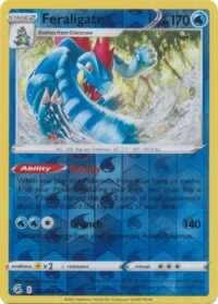 Feraligatr - 57/264 - Holo Rare Reverse Holo - Inglés
