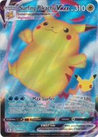 Surfing Pikachu VMAX - 9/25 - Ultra Rare - Inglés