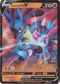 Lucario V - 146/264 - Ultra Rare - Inglés
