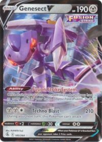 Genesect V - 185/264 - Ultra Rare - Inglés