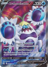Crabominable V - 248/264 - Full Art Ultra Rare - Inglés