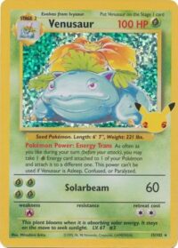 Venusaur - 15/102 - Holo Rare (Classic Collection) - Inglés