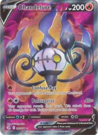 Chandelure V - 247/264 - Full Art Ultra Rare - Inglés