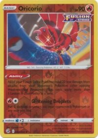 Oricorio - 42/264 - Rare Reverse Holo - Inglés