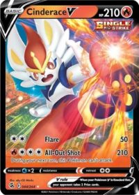 Cinderace V - 44/264 - Ultra Rare - Inglés