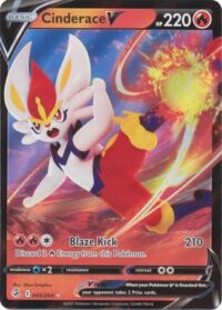 Cinderace V - 43/264 - Ultra Rare - Inglés