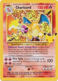 Charizard - 4/102 - Holo Rare (Classic Collection) - Inglés